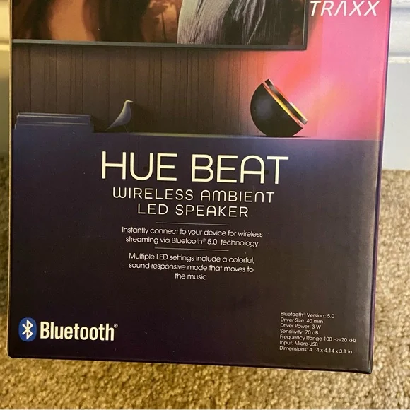 LED Bluetooth speaker - Picture 3 of 4